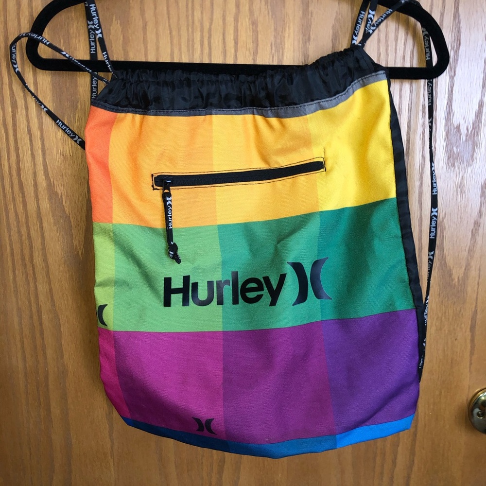 Hurley drawstring bag
